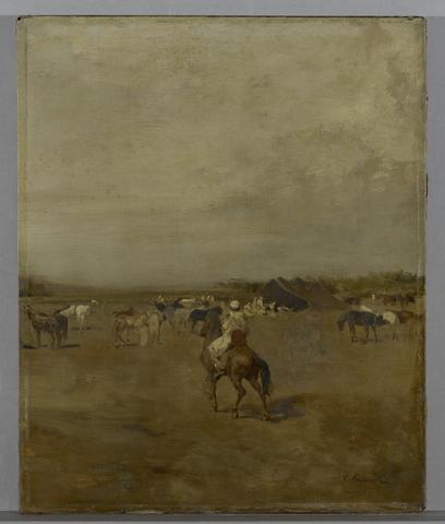 Eugene Fromentin, Arabian Encampment, ca. 1847