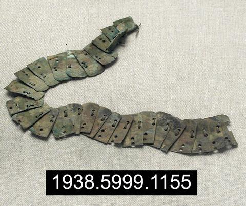 Unknown, Bronze scale armor (set B), ca. 323 B.C.–A.D. 256
