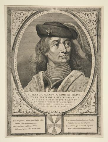 Cornelis Visscher, Robertus, Flandriae Comitis Filius, n.d.