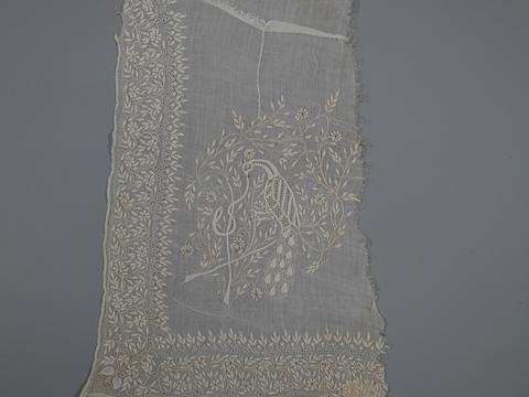 Unknown, Corner Fragment of an Embroidered Coat, 18th century