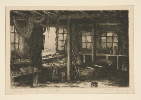 Alexander Hare McLintock, Boat Shed, early to mid-20th century