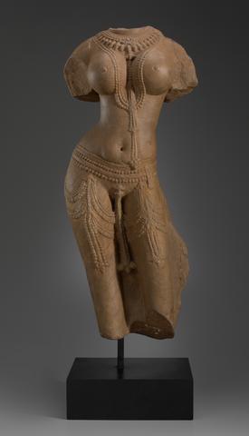 Unknown, Female Torso (Devi), 11th century