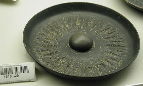 Unknown, Black-glazed phiale ("Calenian" ware), Middle 3rd to early 2nd century B.C.