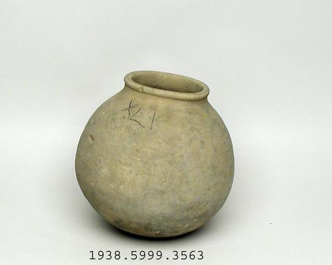 Unknown, Round bulbous bottomed jar, ca. 323 B.C.–A.D. 256