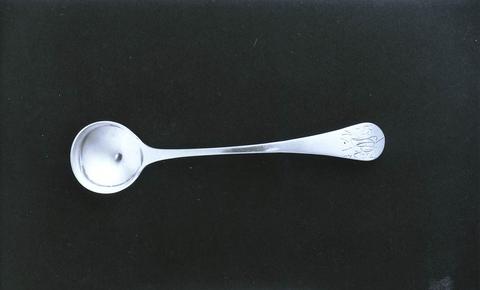 David Hall, Salt spoon, ca. 1800