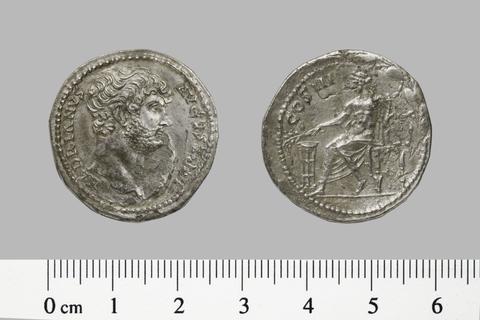 Hadrian, Emperor of Rome, Cistophorus of Hadrian, Emperor of Rome from Colophon, 128–32