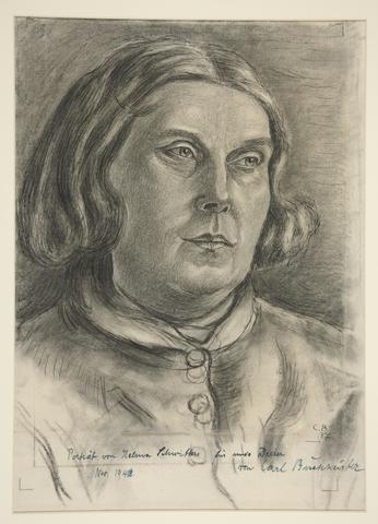 Unknown "C.B.", Portrait of Melma Schwitters, 1937