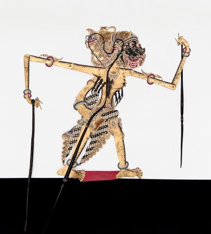 Gendeng (Desa), Shadow Puppet (Wayang Kulit) of Kapi Kingkin, from the set Kyai Nugroho, ca. 1913