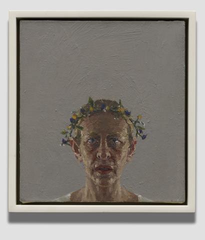 Susanna Coffey, Self-Portrait (Ronne’s Wreath), 1995