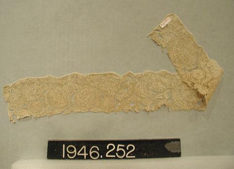 Unknown, Strip of Lace, 17th century