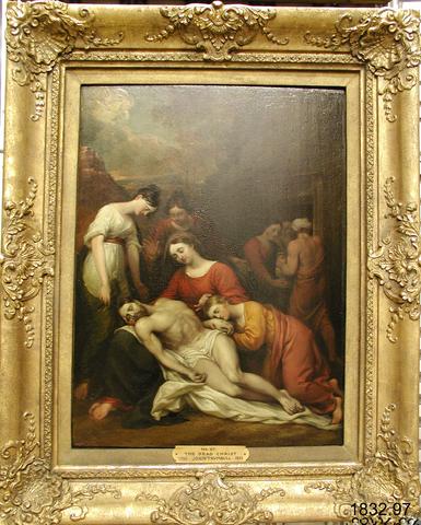 John Trumbull, Preparation for the Entombment of the Savior (or The Lamentation for the Dead Christ), 1827