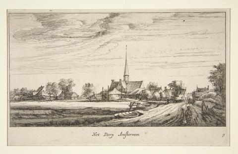 Geertruyt Roghman, "Het Dorp Amsterveen", n.d.