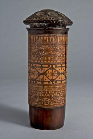 Container for Spools of Thread (Abal Abal), 19th century