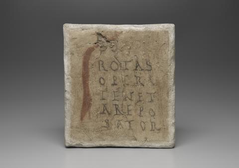 Unknown, Acrostic Rotas-Sator Square, ca. A.D. 165–256