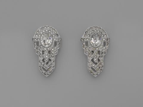 Unknown, Pair of clips, ca. 1935