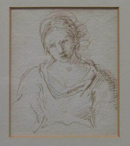Unknown, Study of a Woman, bust length (formerly Portraits of women), 17th century