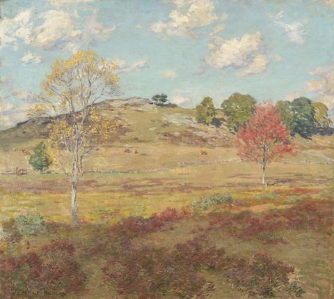 Willard Leroy Metcalf, Early Autumn, 1905