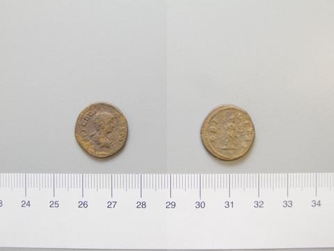 Septimius Severus, Emperor of Rome, Denarius of Septimius Severus, Emperor of Rome; Caracalla, Roman Emperor from Rome, 200–202