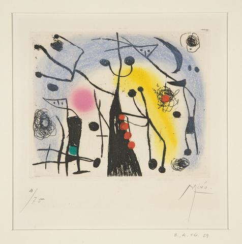 Joan Miró, Repentants, 1958