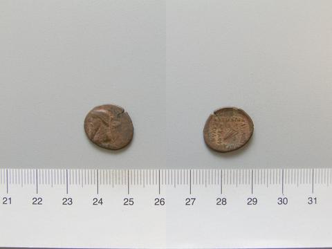 Mithridates II of Parthia, Coin of Mithradates II from Parthia, 123–88 B.C.