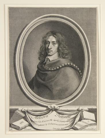 Robert Nanteuil, Portrait of John Evelyn, 1650–57