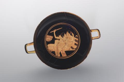 Gales Painter, Kylix with a Symposion Scene, ca. 520–510 B.C.