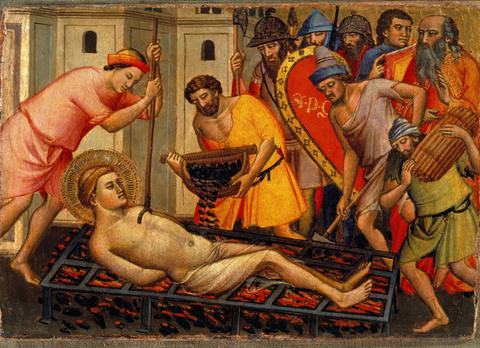 Niccolò di Pietro Gerini, The Martyrdom of Saint Lawrence, 1404