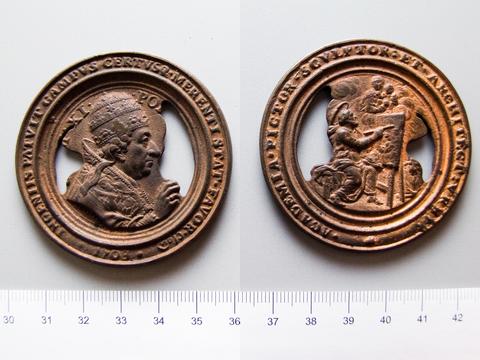 Pope Clement XI, Papal Medal of Pope Clement XI, 1700-1721, 1703