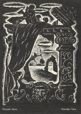 Emil Ganso, Untitled (Design for magazine cover: Ornamental motif), 1926–1941