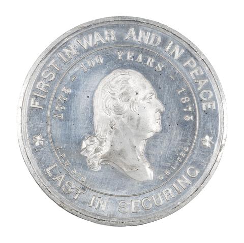 George Washington, Medal of George Washington - 's Monument Medal, 1875