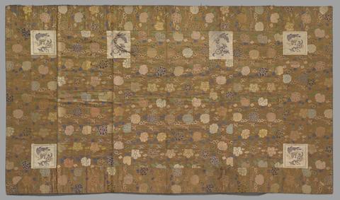Unknown, Priest’s Robe (Kesa) with Birds and Flowers, 18th century