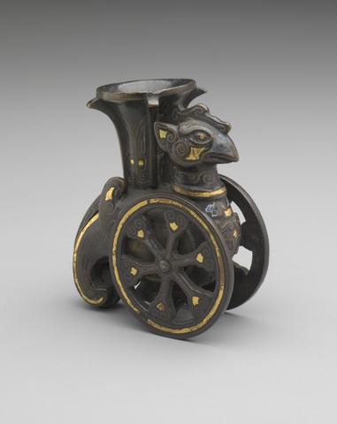 Unknown, Bird-shaped Zun on Wheels, 18th–19th century