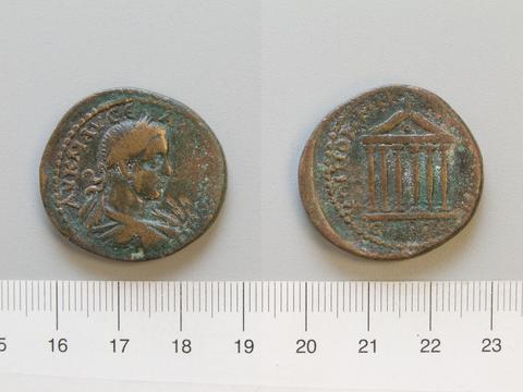 Severus Alexander, Emperor of Rome, Coin of Severus Alexander, Emperor of Rome from Neocaesareia, A.D. 234/235