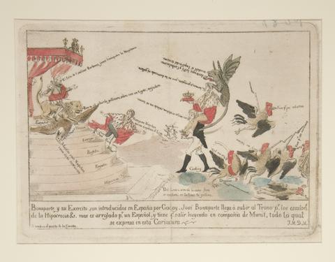 J. M. D. M., Bonaparte y su Exercito... (Bonaparte and his Army...), ca. 1809
