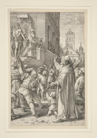 Hendrick Goltzius, Ecce Homo, plate 8 from the series The Passion of Christ, 1597
