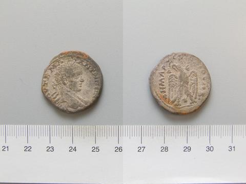 Elagabalus, Emperor of Rome, Tetradrachm of Elagabalus, Emperor of Rome from Antioch, 218–22