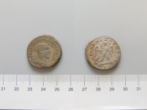 Herennius Etruscus, Emperor of Rome, Tetradrachm of Herennius Etruscus, Emperor of Rome from Antioch, A.D. 251