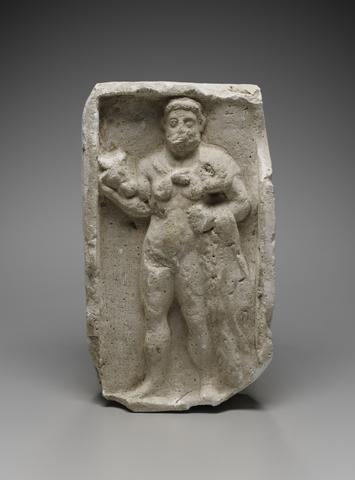Unknown, Relief of Herakles, standing, 165–256