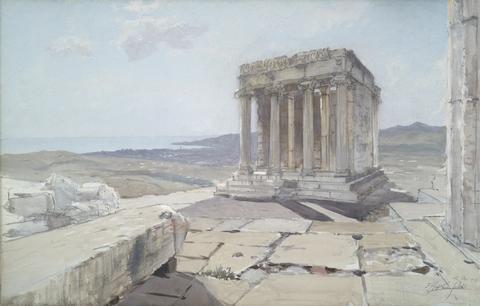 Francis Hopkinson Smith, Temple of the Wingless Victory, 1907