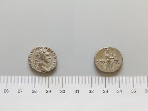 Domitian, Emperor of Rome, Didrachm of Domitian, Emperor of Rome from Caesarea, 92–93