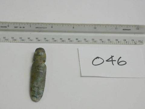 Unknown, Anthropomorphic jade axe-celt, A.D. 400–700
