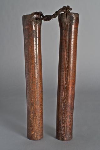Cylinder Bearing Inscriptions or Magic Calendar (Porhalaan), 19th century