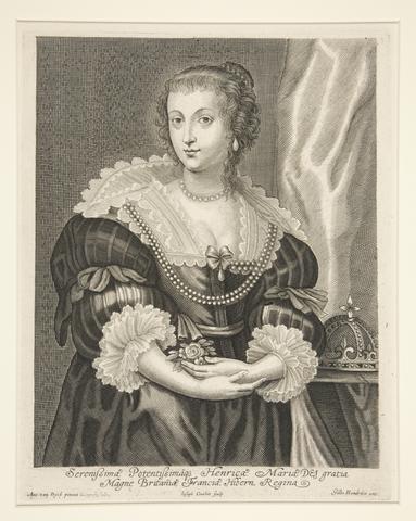 Joseph Couchet, Henrietta Maria, ca. 1645