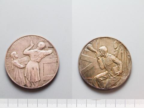 Godefroid Devreese, Medal of Aid for Prisoners of War, 1914–15