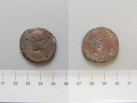 Carrhae, Coin from Carrhae, ca. 3rd century A.D.