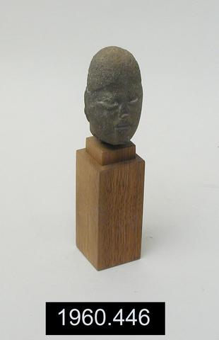 Unknown, Figurine head fragment, 900–400 B.C.
