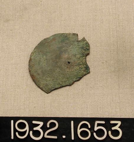 Unknown, Large Solid Bronze Disc, ca. 323 B.C.–A.D. 256