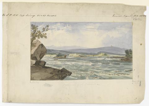 John Mix Stanley, Cascades of the Columbia, 1854