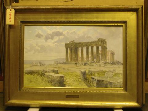 Francis Hopkinson Smith, The Parthenon, mid 19th–early 20th century