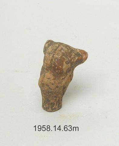 Unknown, Animal head figurine fragment, A.D. 900–1521